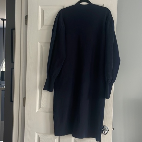 Ulla Johnson Merino‎ Wool Cardigan Navy L - Picture 6 of 8